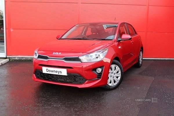 Red Used 2023 Kia Rio Hatchback | £12,490 (Fair price) - Image 1/4