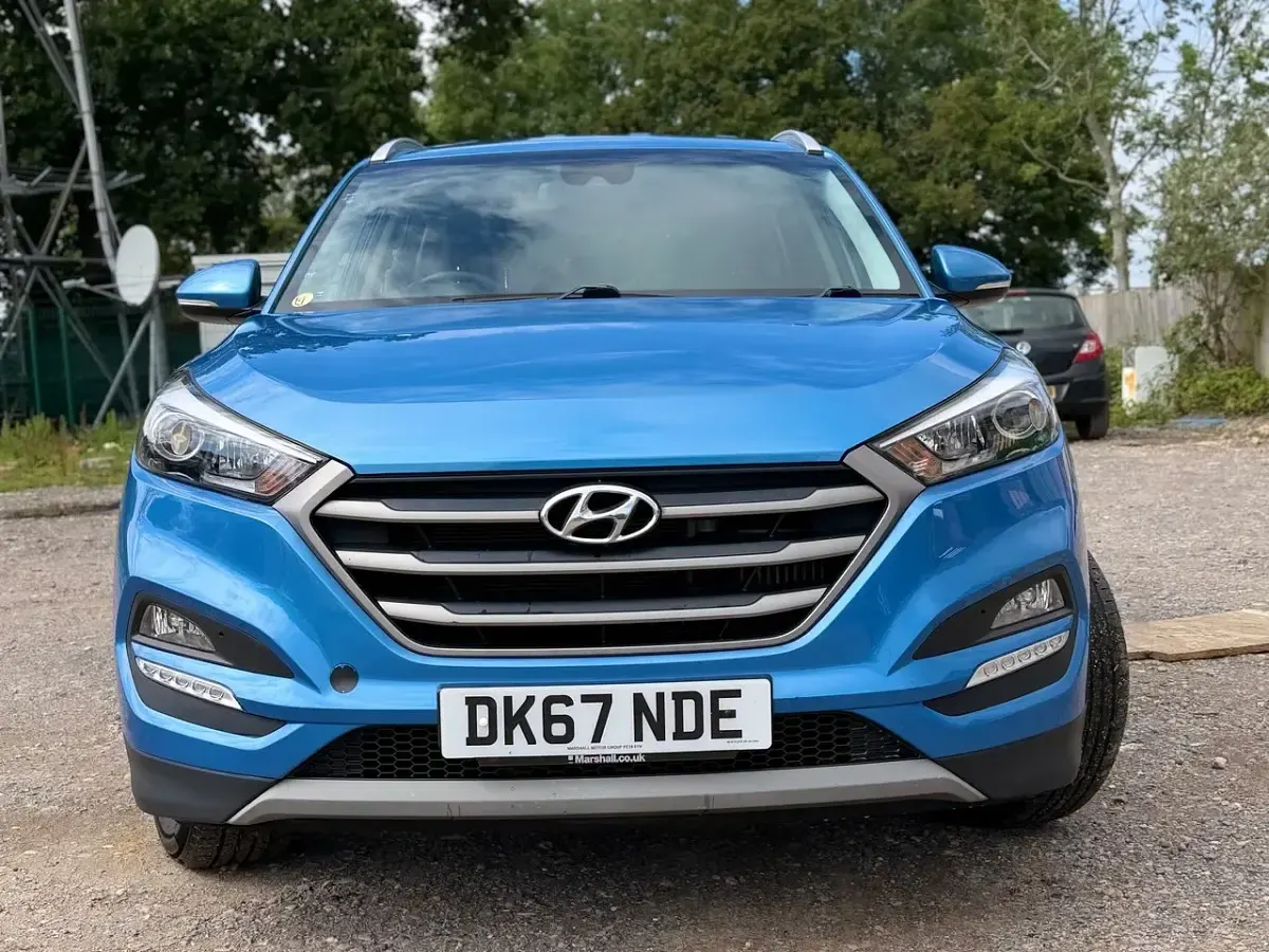 Used Hyundai Tucson SE 141 HP (103 kW) 2017 Blue SUV