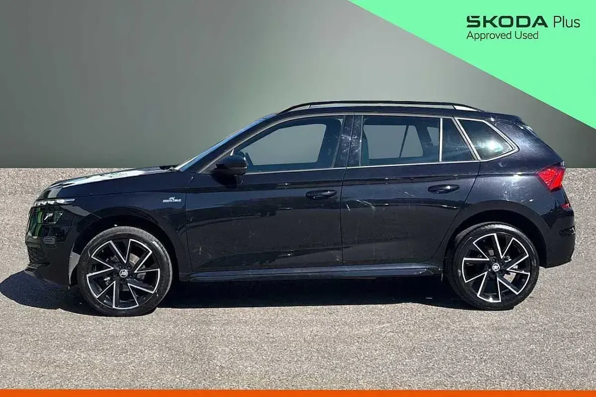 Used Skoda Kamiq Monte Carlo 81 HP (59 kW) 2023 Black magic pearl effect SUV