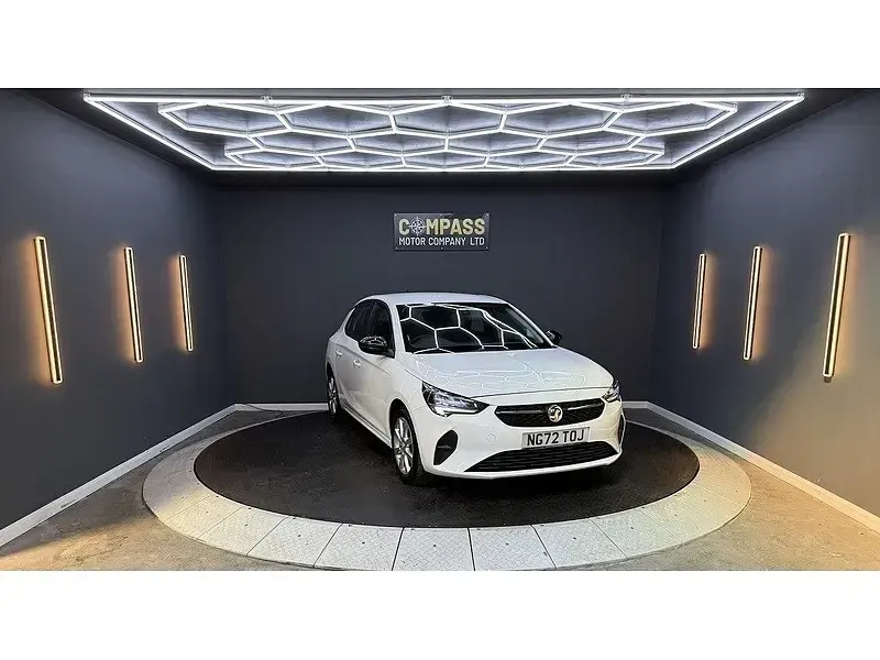Used Vauxhall Corsa Design Edition 2023 White Hatchback