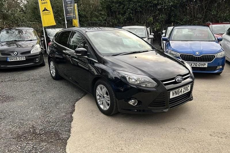 Used Ford Focus Titanium 125 HP (91 kW) 2014 Black Hatchback