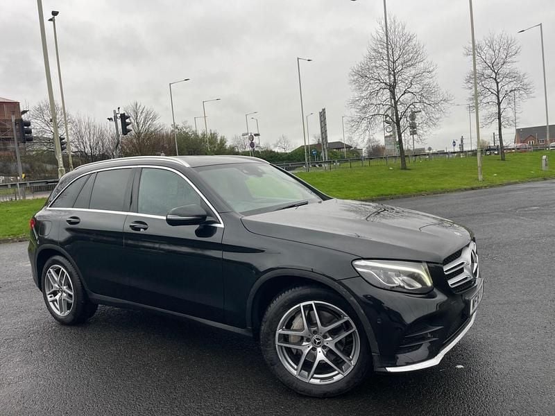 Used Mercedes GLC220 AMG line 170 HP (125 kW) 2018 Black Estate