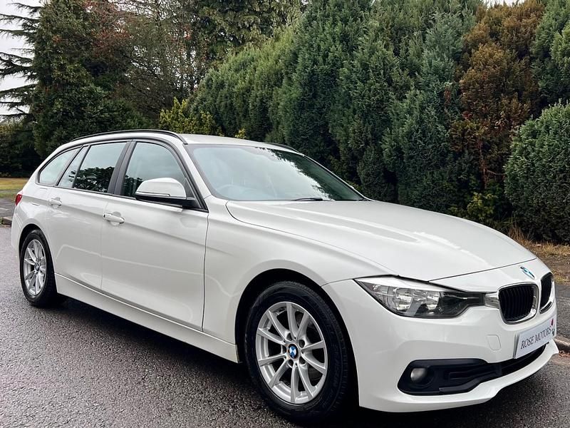 White Used 2015 BMW 320 Efficient Dynamics Estate | £8,495 (Fair price) - Image 1/4