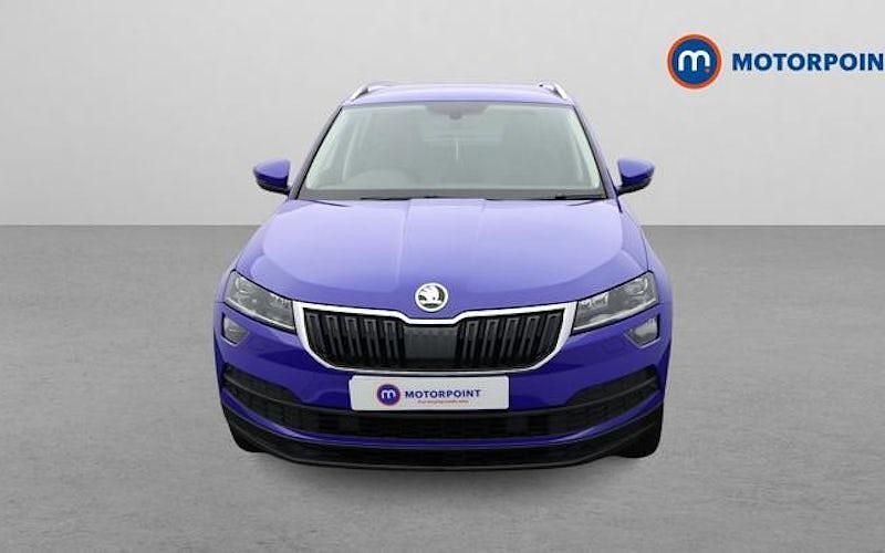 Used Skoda Karoq SE L 150 HP (110 kW) 2020 Blue SUV