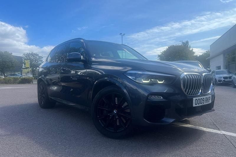 Grey Used 2019 BMW X5 M Sport SUV | £33,700 (Good price) - Image 1/4