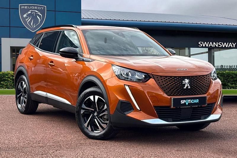 Orange Used 2024 Peugeot e-2008 Allure+ SUV | £16,495 (Fair price) - Image 1/4