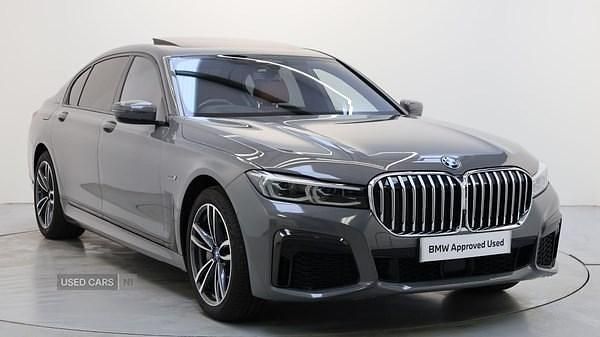 Grey Used 2022 BMW 745e M Sport Sedan | £48,950 (Expensive) - Image 1/4
