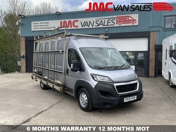 Grey Used 2021 Peugeot Boxer Van | £15,594 - Image 1/1