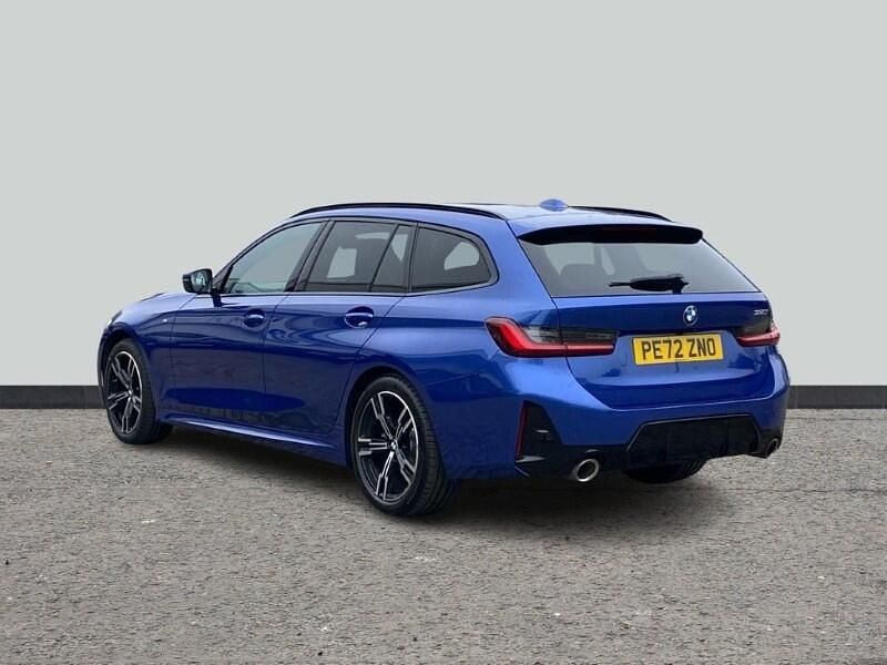 Used BMW 320 M Sport 181 HP (133 kW) 2022 Blue Estate