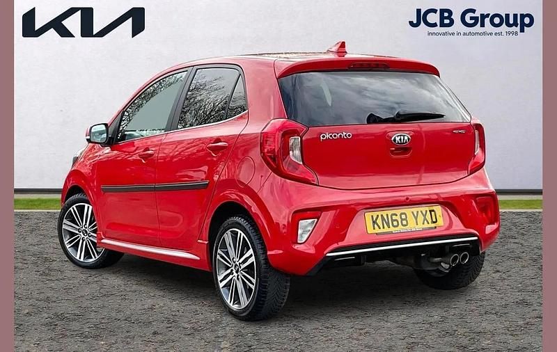 Used Kia Picanto GT-Line 99 HP (72 kW) 2018 Red Hatchback
