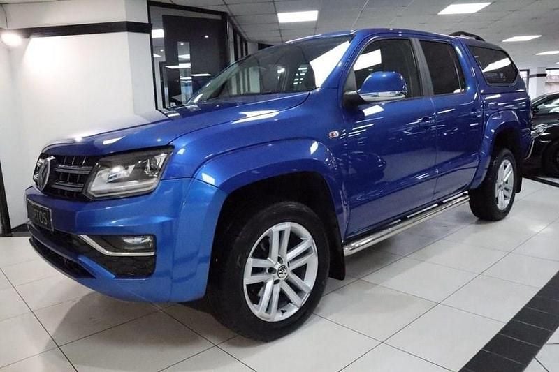 Used VW Amarok Highline 258 HP (189 kW) 2018 Blue Pickup