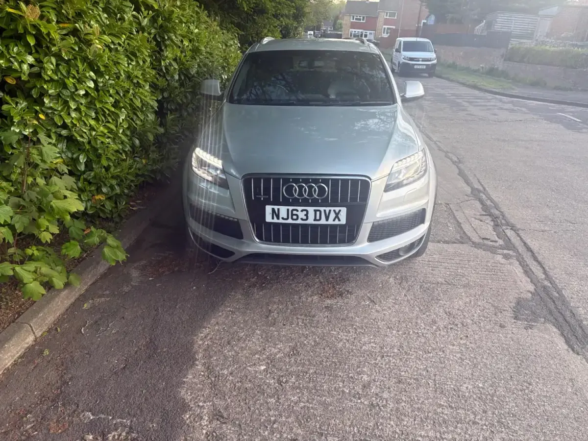 Begagnad Audi Q7 S-line plus 2013 Silver SUV
