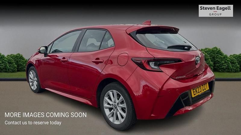 Used Toyota Corolla 2023 Red Hatchback