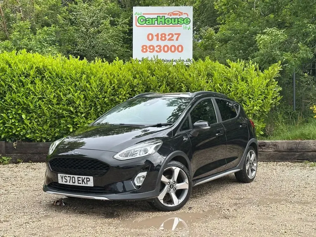 Used Ford Fiesta Active 123 HP (90 kW) 2020 Black Hatchback