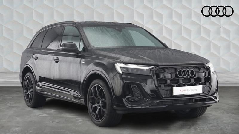 Black Used 2025 Audi Q7 Black Edition SUV | £64,850 - Image 1/4