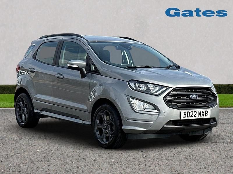 Silver Used 2022 Ford Ecosport ST-Line SUV | £13,299 (Fair price) - Image 1/4