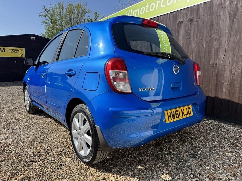 Used Nissan Micra Acenta 2011 Blue Hatchback