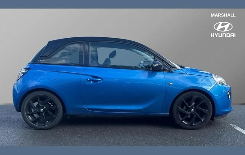 Used Vauxhall Adam 68 HP (50 kW) 2018 Blue Hatchback
