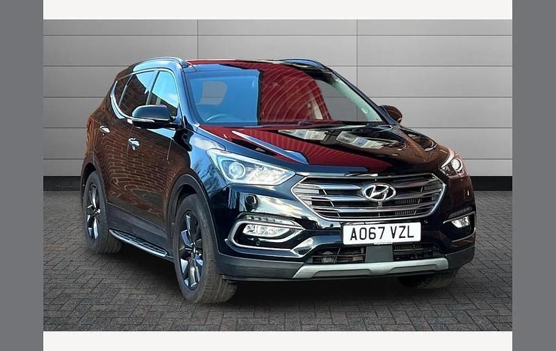 Used Hyundai Santa Fe 200 HP (147 kW) 2017 Black SUV