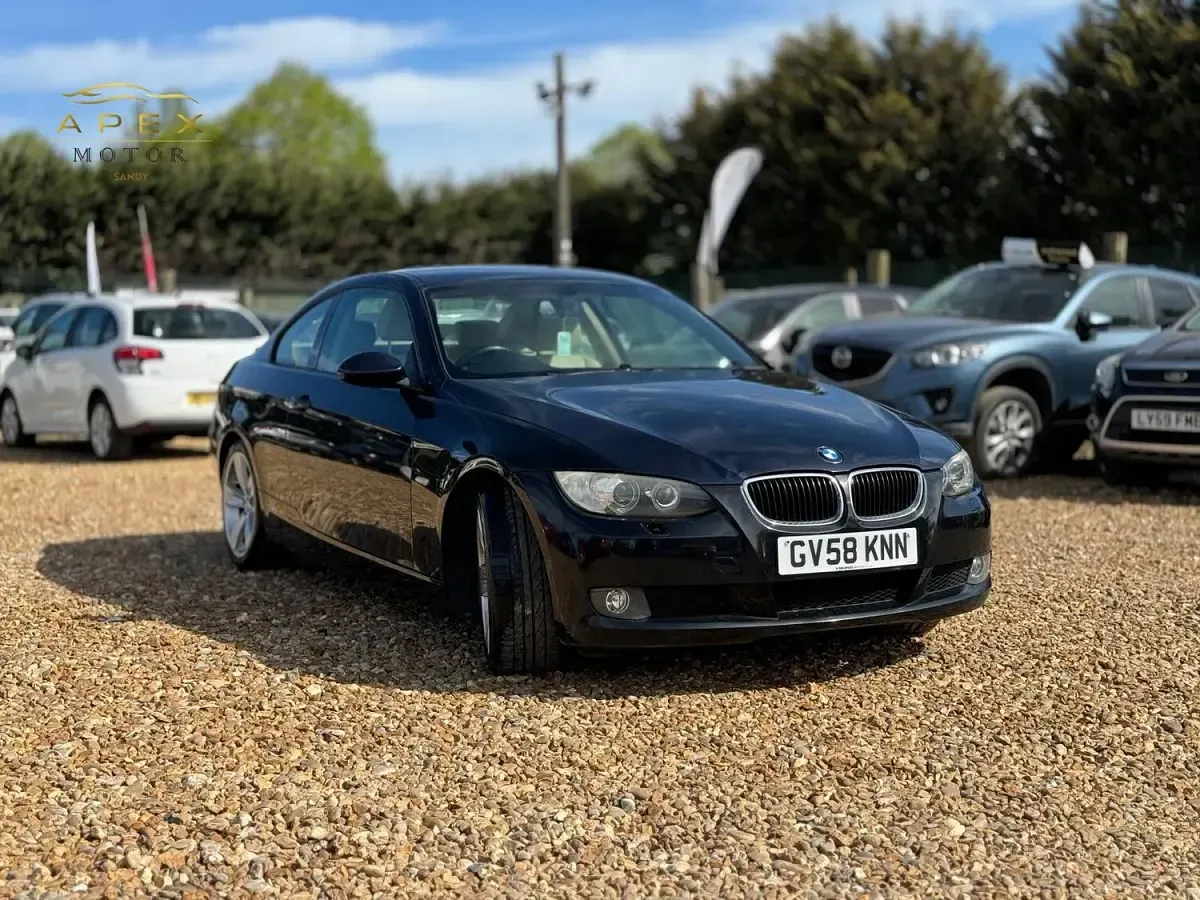 Used BMW 320 2008 Blue Coupe