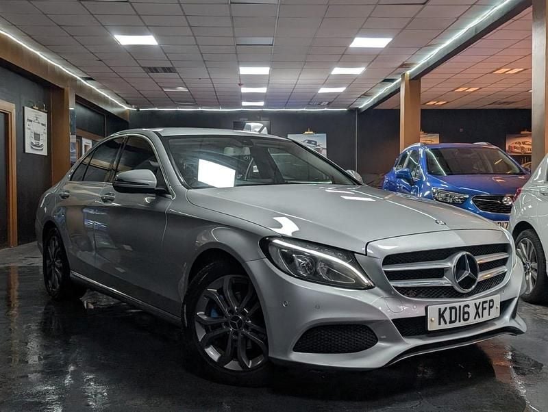 Used Mercedes C200 136 HP (100 kW) 2016 Silver Sedan