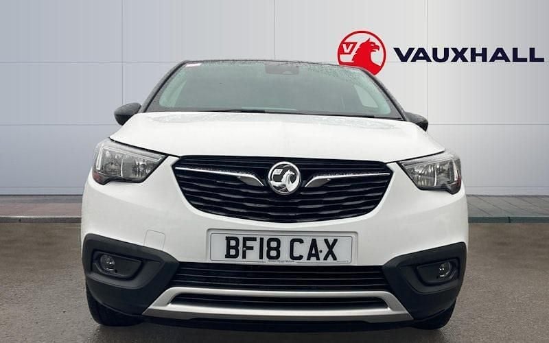 Used Vauxhall Crossland X 82 HP (60 kW) 2018 White SUV