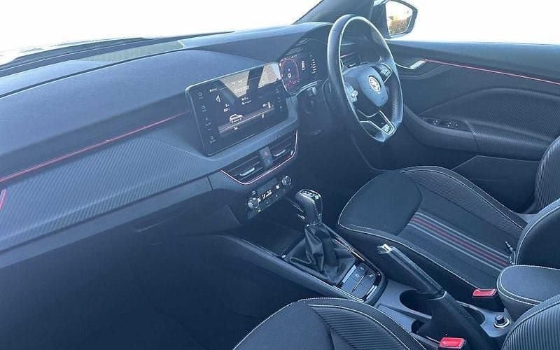 Used Skoda Kamiq Monte Carlo 116 HP (85 kW) 2024 Moon white SUV