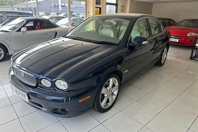 Blue Used 2009 Jaguar X-type Sovereign Sedan | £2,190 (Fair price) - Image 1/1