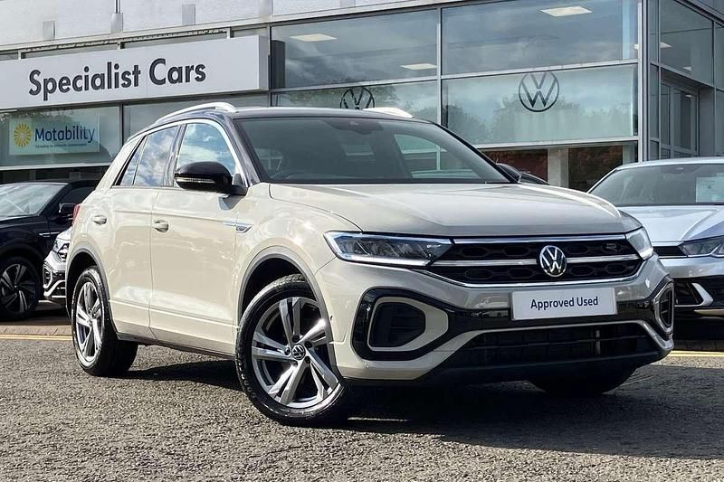 Grey Used 2023 VW T-Roc R-line SUV | £22,795 (Good price) - Image 1/4