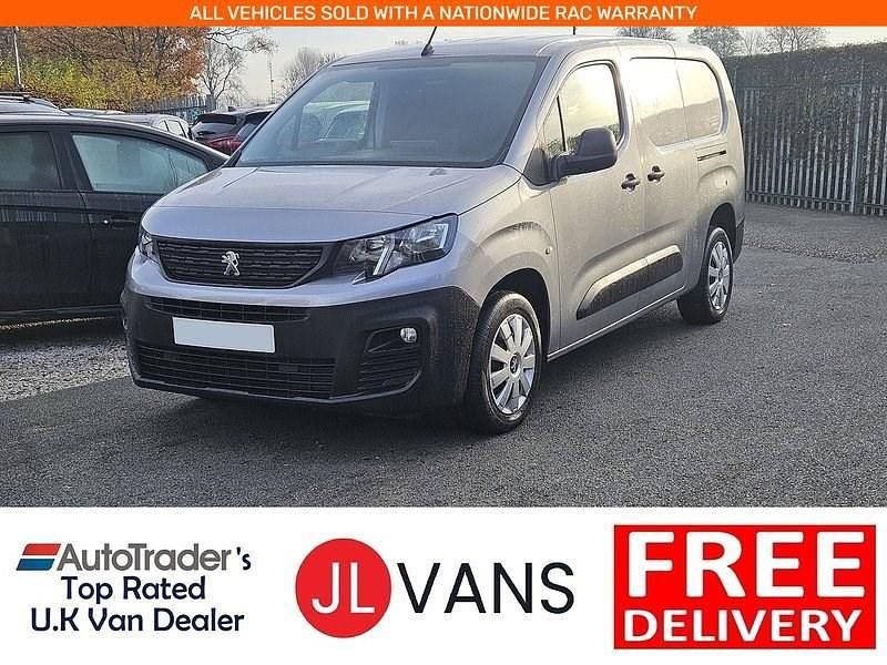 Grey Used 2019 Peugeot Partner MPV | £11,925 (Expensive) - Image 1/3