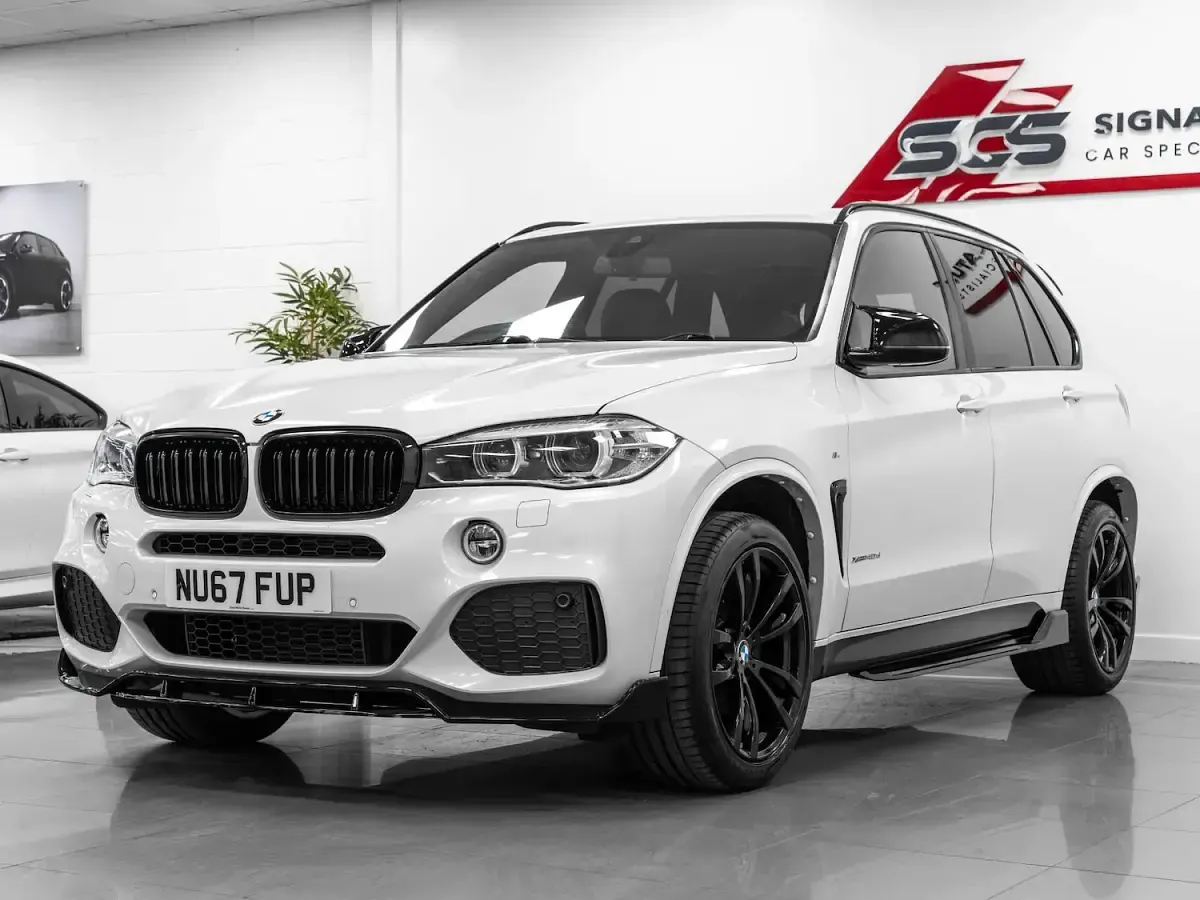 Used BMW X5 M Sport 313 HP (230 kW) 2017 White SUV