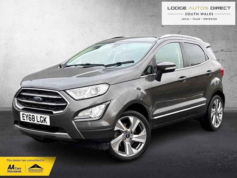Used Ford Ecosport Titanium 125 HP (91 kW) 2018 Grey SUV