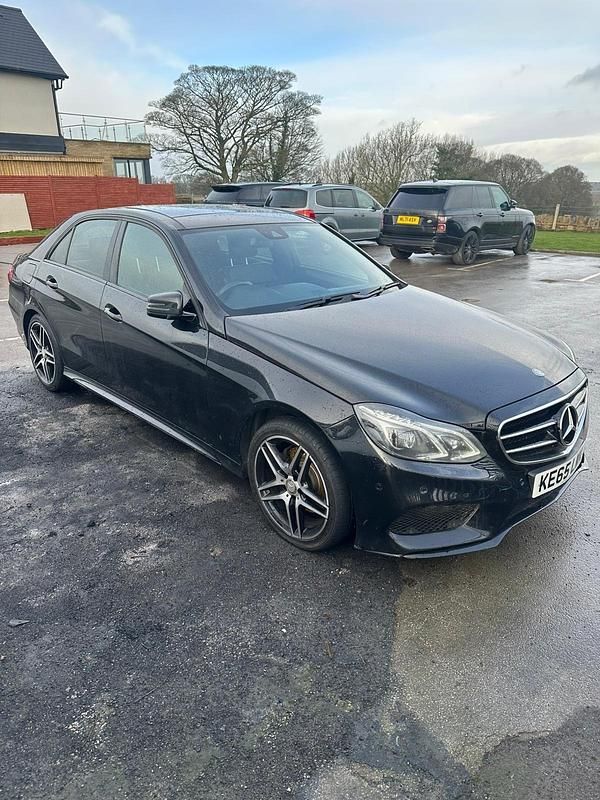 Used Mercedes E220 Premium 2016 Black Sedan