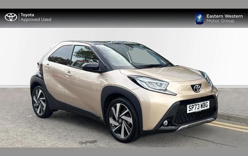 Beige Used 2023 Toyota Aygo X SUV | £14,699 - Image 1/4