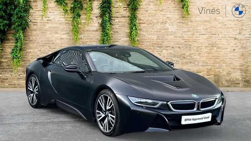 Used BMW i8 Comfort Edition 357 HP (262 kW) 2017 Black Coupe
