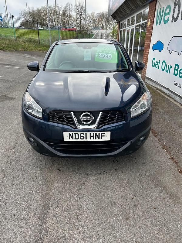 Used Nissan Qashqai Acenta 117 HP (86 kW) 2011 Blue SUV