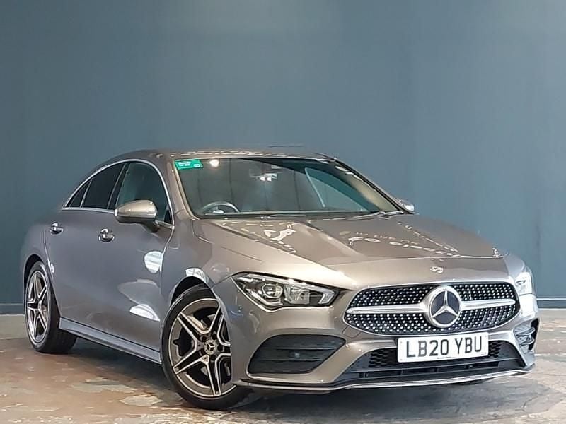 Grey Used 2020 Mercedes CLA200 AMG line Sedan | £25,998 (A bit pricey) - Image 1/4