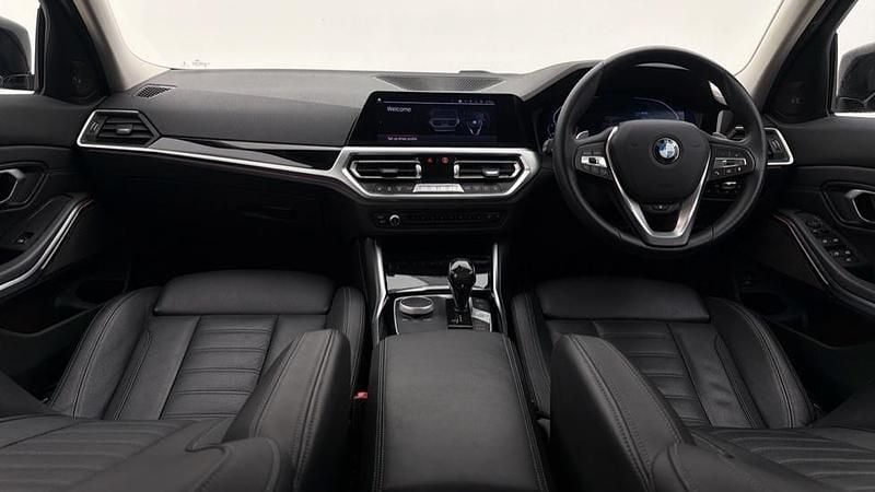 Used BMW 320 Sport Line 190 HP (139 kW) 2021 Black Estate