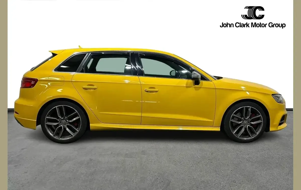 Used Audi S3 Sportback 306 HP (225 kW) 2017 Yellow Hatchback