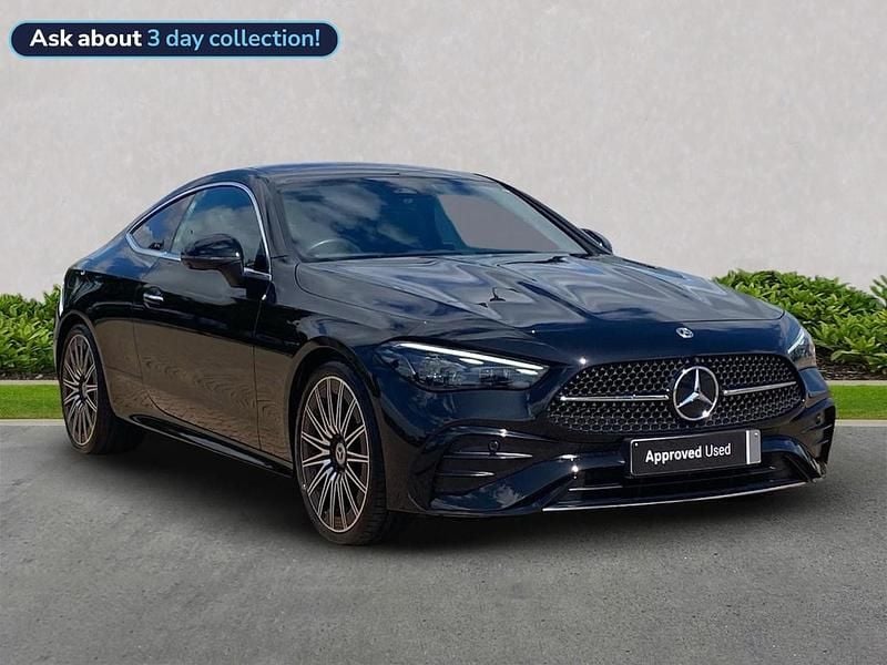 Black Used 2024 Mercedes CLE300 AMG Line Premium Plus Coupe | £47,699 - Image 1/4