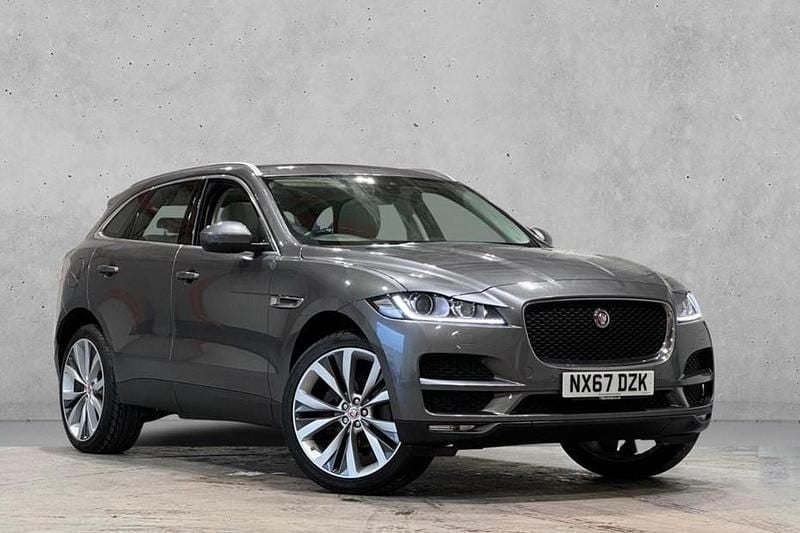Grey Used 2017 Jaguar F-Pace Portfolio SUV | £17,490 (Fair price) - Image 1/1