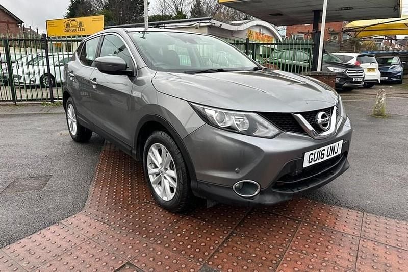 Grey Used 2016 Nissan Qashqai Acenta SUV | £9,690 (Good price) - Image 1/1