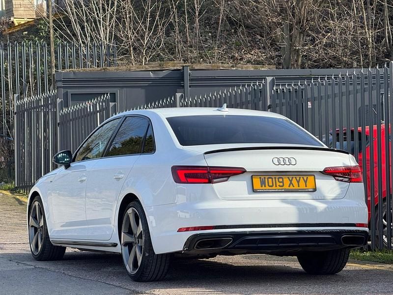 Used Audi A4 Black Edition 2019 White Sedan
