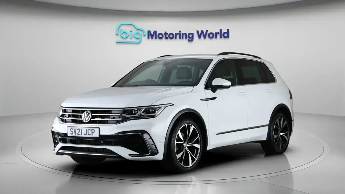 Used VW Tiguan R-line 150 HP (110 kW) 2021 White SUV