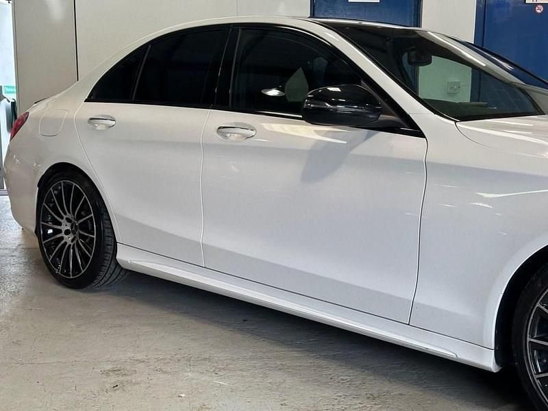 Used Mercedes C250 AMG Line Premium Plus 2016 White Sedan