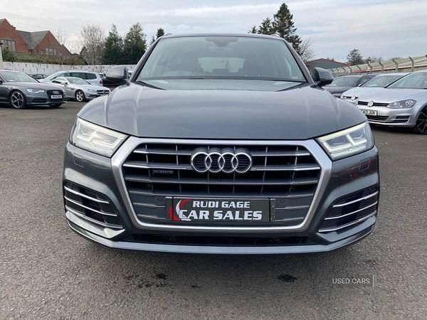 Used Audi Q5 S-Line 190 HP (139 kW) 2017 Grey SUV