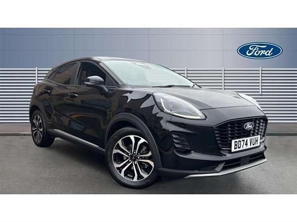 Black Used 2024 Ford Puma Gen-E Titanium SUV | £20,387 (A bit pricey) - Image 1/4