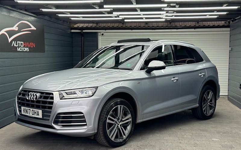 Used Audi Q5 S-Line 190 HP (139 kW) 2017 Silver SUV