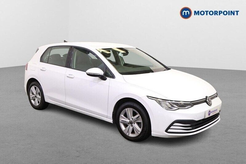 White Used 2022 VW Golf VIII Life Hatchback | £15,999 (Good price) - Image 1/4