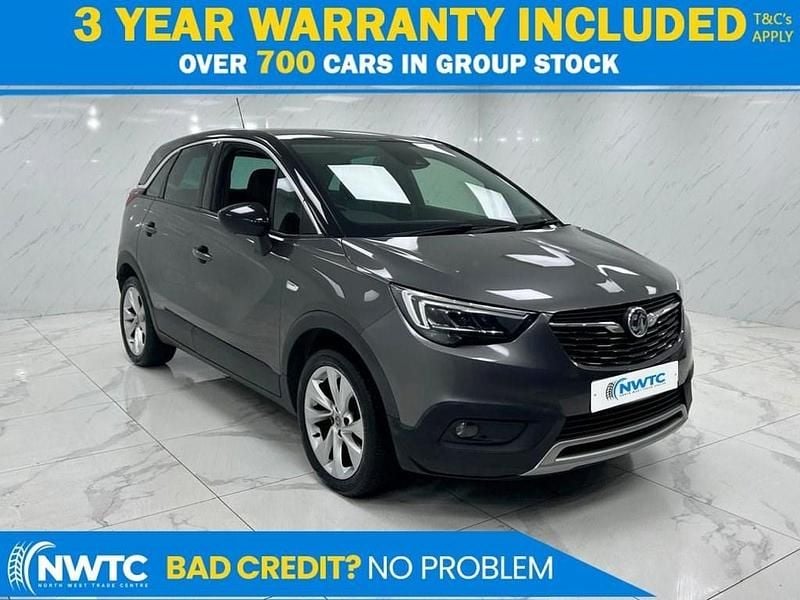 Used Vauxhall Crossland X Business Edition 130 HP (95 kW) 2019 Grey SUV